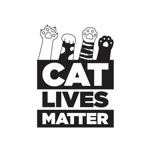 Cat Lives Matter matrica