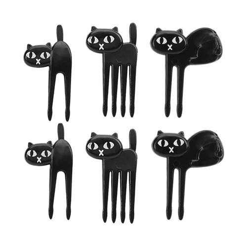 Fekete cica snack villa készlet