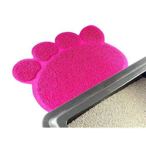 Macska alom előtét szőnyeg tappancs forma pink